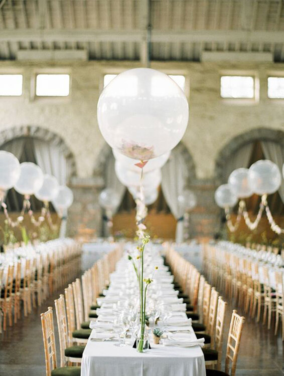 Ideas Para Una Decoraci N De Matrimonio Con Globos Triunfar S Con