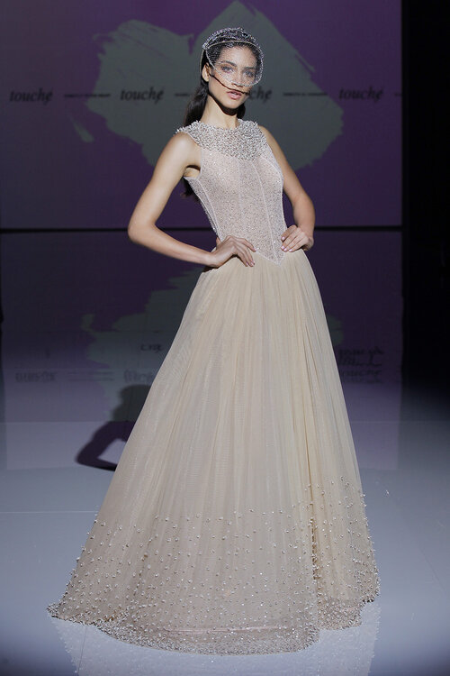 Isabel Zapardiez. Credits_ Barcelona Bridal Fashion Week