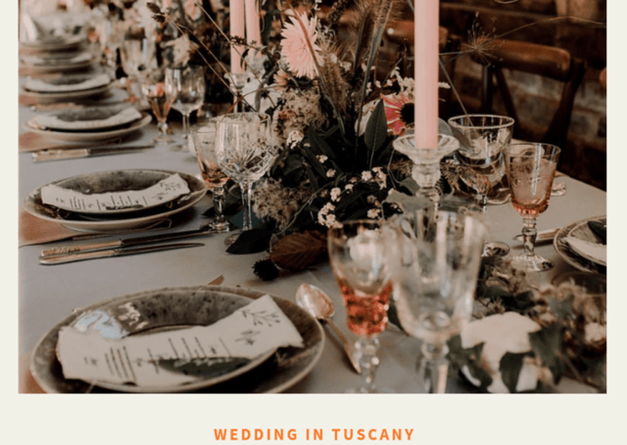 A Picture Perfect Destination Wedding In Tuscany At The Hands Of