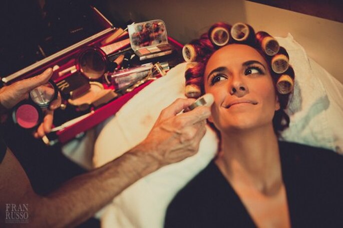 Maquillaje de día para ir a una boda. Foto: Fran Russo