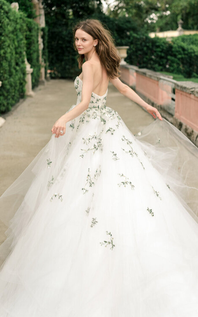 vestido de noiva de renda princesa