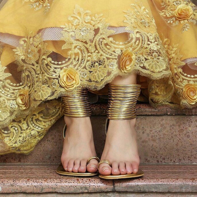 indian bridal sandal