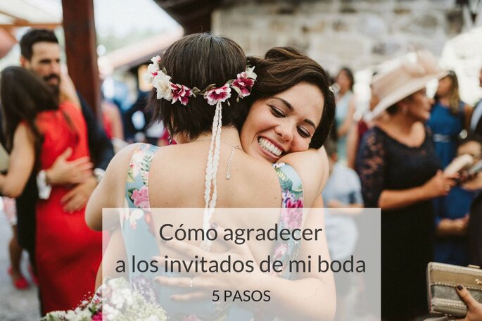 Cómo agradecer a los invitados de mi boda en 5 pasos